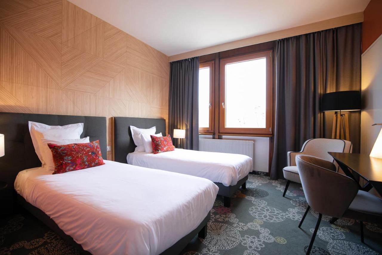 Hôtel Restaurant Vaillant proche Europapark Rulantica Sélestat Esterno foto